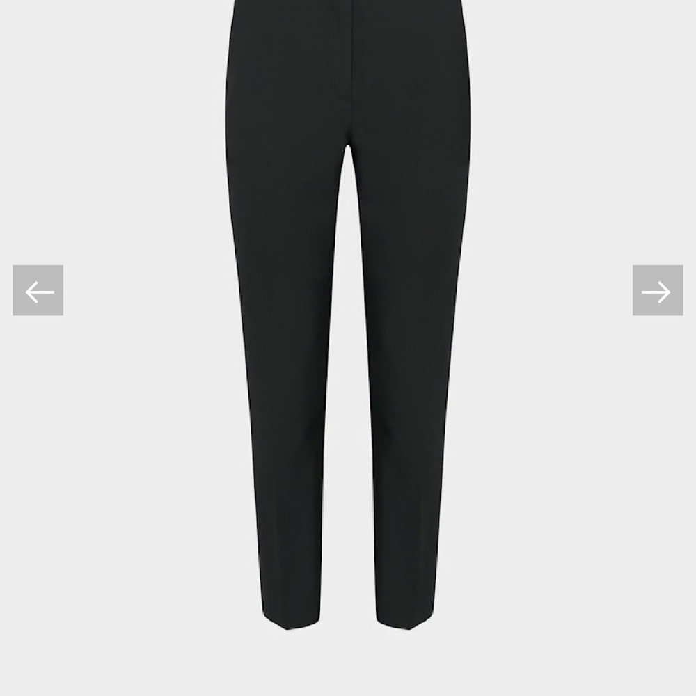 Aritzia Babaton Black Markova Ankle Pants NWT 6